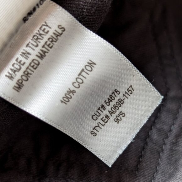 Agolde Black Straight Leg Jeans - Picture 12 of 14